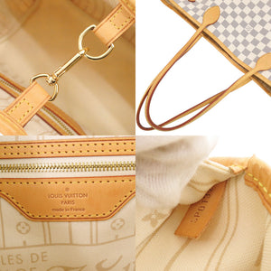 ルイ ヴィトン ネヴァーフルMM ダミエ アズール N51107 トートバッグ LV 0383【中古】LOUIS VUITTON