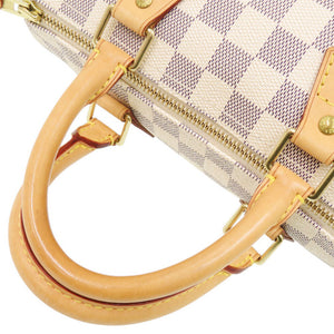 美品 ルイ ヴィトン スピーディ25 ダミエ アズール N41534 ハンドバッグ LV 0403【中古】LOUIS VUITTON