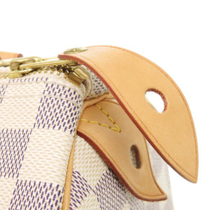 美品 ルイ ヴィトン スピーディ25 ダミエ アズール N41534 ハンドバッグ LV 0403【中古】LOUIS VUITTON