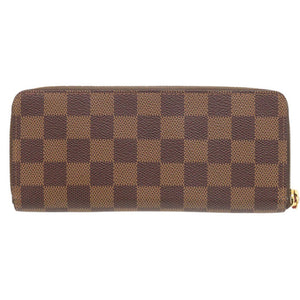 美品 ルイ ヴィトン ポルトフォイユ クレマンス ダミエ N60534 スリーズ 長財布 LV 0412【中古】LOUIS VUITTON