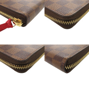 美品 ルイ ヴィトン ポルトフォイユ クレマンス ダミエ N60534 スリーズ 長財布 LV 0412【中古】LOUIS VUITTON