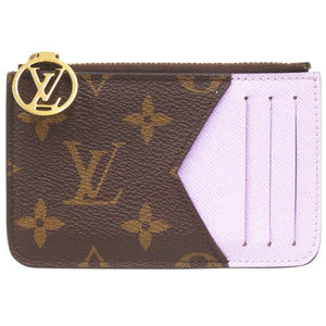 美品 ルイ ヴィトン ポルトカルト ロミー モノグラム M82938 ライラック カードケース 財布 LV 0419【中古】LOUIS VUITTON