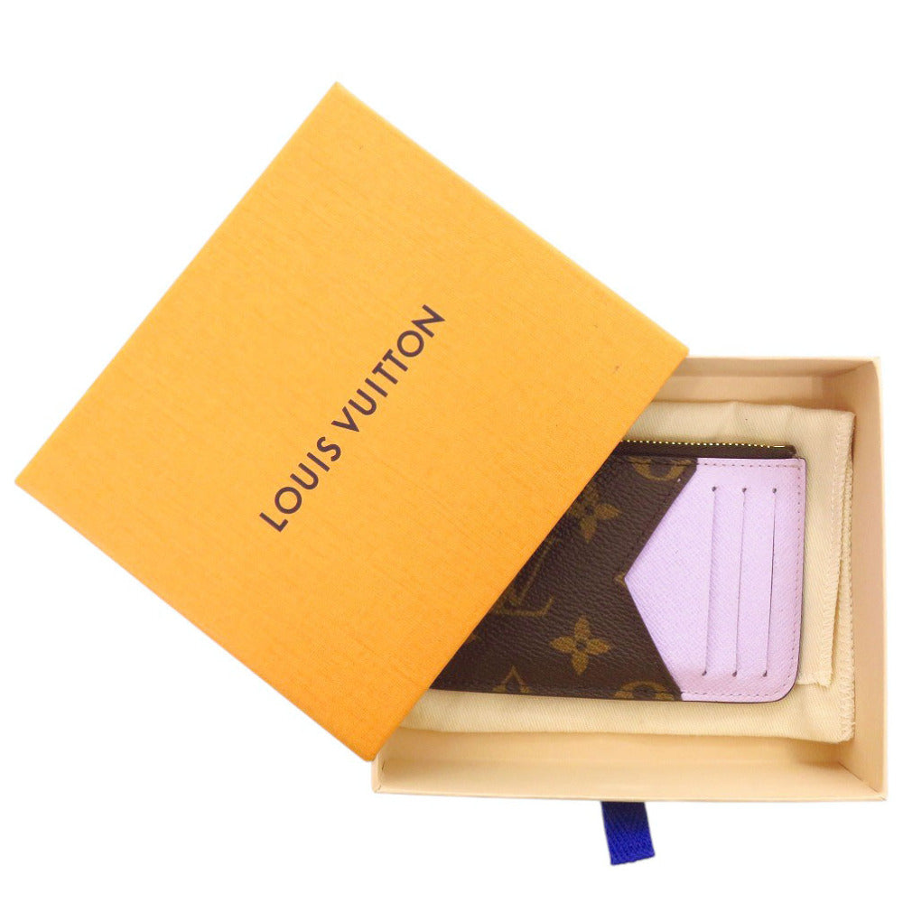 美品 ルイ ヴィトン ポルトカルト ロミー モノグラム M82938 ライラック カードケース 財布 LV 0419【中古】LOUIS VUITTON