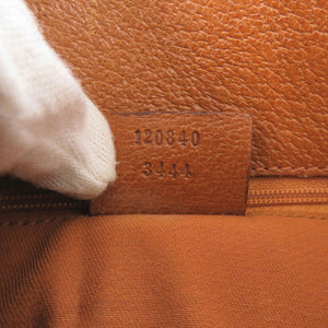 グッチ 120840 GGキャンバス/レザー ベージュ トートバッグ 0437【中古】GUCCI