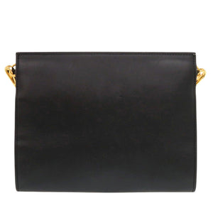 マルニ TRUNK トランク レザー ブラック レッド 2way クラッチ 黒 ショルダーバッグ 0442【中古】MARNI