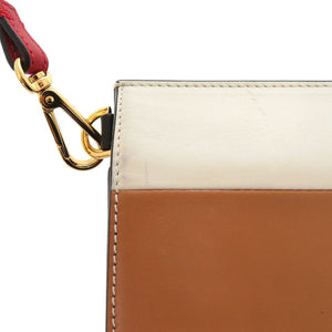 マルニ TRUNK トランク レザー ブラック レッド 2way クラッチ 黒 ショルダーバッグ 0442【中古】MARNI