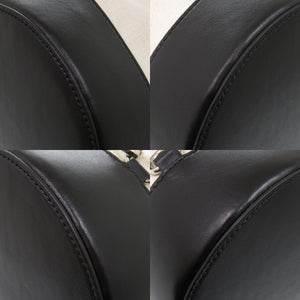 美品 ジミーチュウ EVAN キャンバス/レザー ホワイト バックパック ショルダーバッグ 白 0447【中古】JIMMY CHOO