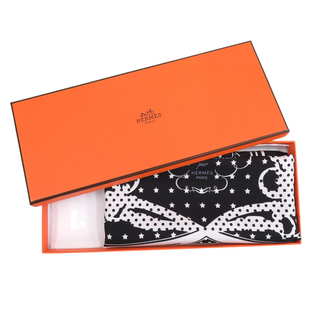 エルメス カレ55 Les Cles Bandana レ クレ バンダナ シルク マリン スカーフ 0465【中古】HERMES