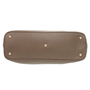 ロンシャン 2way レザー ブラウン ピンクベージュ トートバッグ 0535【中古】Longchamp