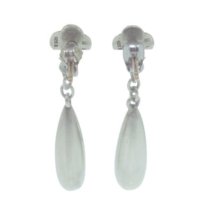 美品 ジョージジェンセン フラワーモチーフピアス 18 シルバー925 シルバー 0545【中古】Georg Jensen