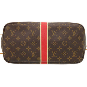 ルイ ヴィトン ネヴァーフルMM モンモノグラム レッド トートバッグ LV 0552【中古】LOUIS VUITTON