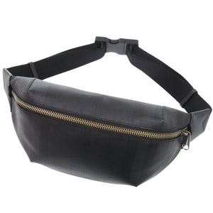 美品 バーバリー PVC/レザー ブラック ボディバッグ ウエストバッグ 黒 0570【中古】BURBERRY メンズ