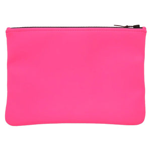 美品 エルメス ネオバンMM ナイロン ポリウレタン バブルガムピンク ポーチ 0575【中古】HERMES