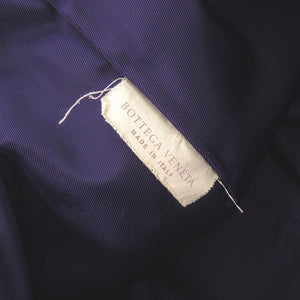 ボッテガヴェネタ イントレッチオ リュージョン ナイロン レザー パープル トートバッグ 0583【中古】BOTTEGAVENETA