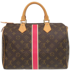 ルイ ヴィトン スピーディ30 モンモノグラム ハンドバッグ LV 0619【中古】LOUIS VUITTON