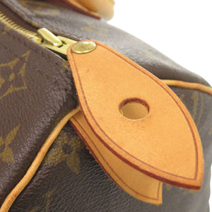 ルイ ヴィトン スピーディ30 モンモノグラム ハンドバッグ LV 0619【中古】LOUIS VUITTON