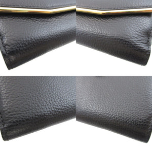 新品同様 ブルーレーベル レザー ブラック 黒 Wホック財布 財布 0685【中古】BLUE LABEL