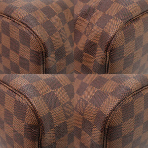 未使用 ルイ ヴィトン ネヴァーフルMM ポーチ付 ダミエ スリーズ N41358 トートバッグ LV 0699【中古】LOUIS VUITTON