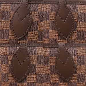 未使用 ルイ ヴィトン ネヴァーフルMM ポーチ付 ダミエ スリーズ N41358 トートバッグ LV 0699【中古】LOUIS VUITTON