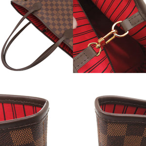 未使用 ルイ ヴィトン ネヴァーフルMM ポーチ付 ダミエ スリーズ N41358 トートバッグ LV 0699【中古】LOUIS VUITTON