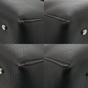 新品同様 トッズ × ロンハーマン 別注 ディズニー ミッキーマウス 2WAY レザー ブラック ハンドバッグ 黒 0707【中古】TOD’S