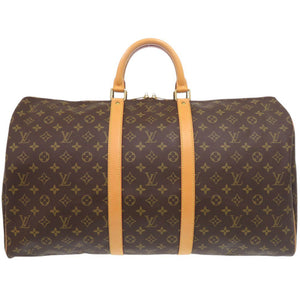 美品 ルイ ヴィトン キーポル55 モノグラム M41424 ボストンバッグ LV 0718【中古】LOUIS VUITTON