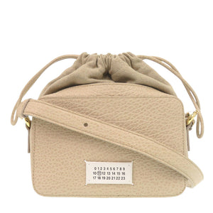 新品同様 メゾン マルジェラ 5AC カメラバッグ SB1WG0016 レザー ベージュ ショルダーバッグ 0719【中古】Maison Margiela