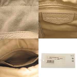 新品同様 メゾン マルジェラ 5AC カメラバッグ SB1WG0016 レザー ベージュ ショルダーバッグ 0719【中古】Maison Margiela