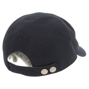 美品 エルメス Nevada Super H cap コットン ネイビー 帽子 0723【中古】HERMES