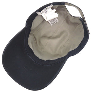 美品 エルメス Nevada Super H cap コットン ネイビー 帽子 0723【中古】HERMES