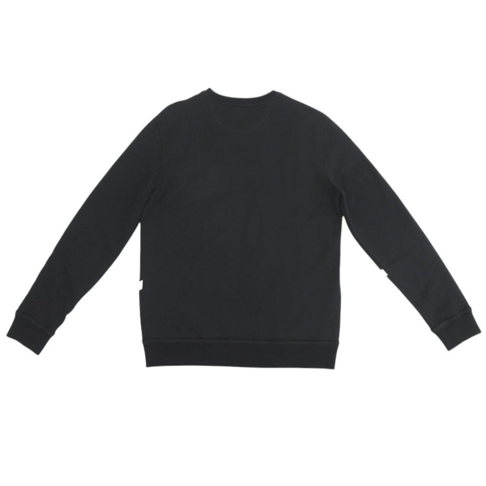 美品 ヴァレンティノ Vロゴ TV3MF05H5F7 コットン サイズXS ブラック スウェット トレーナー 黒 0755【中古】Valentino メンズ