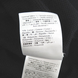 美品 ヴァレンティノ Vロゴ TV3MF05H5F7 コットン サイズXS ブラック スウェット トレーナー 黒 0755【中古】Valentino メンズ