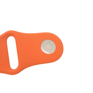 新品同様 エルメス AppleWatch アップルウォッチ 44mm 替えベルト ラバー オレンジ 0768【中古】HERMES