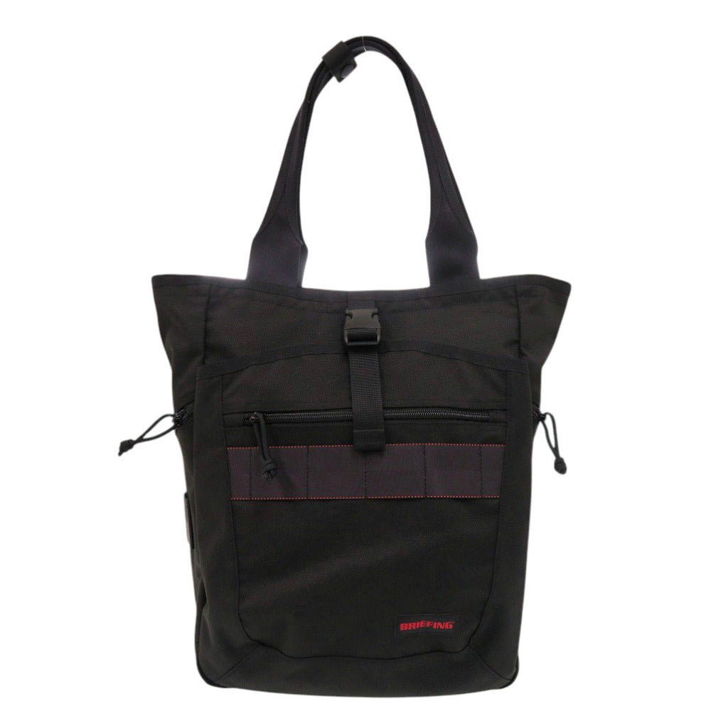 新品同様 ブリーフィング ナイロン ブラック トートバッグ 黒 0785【中古】BRIEFING