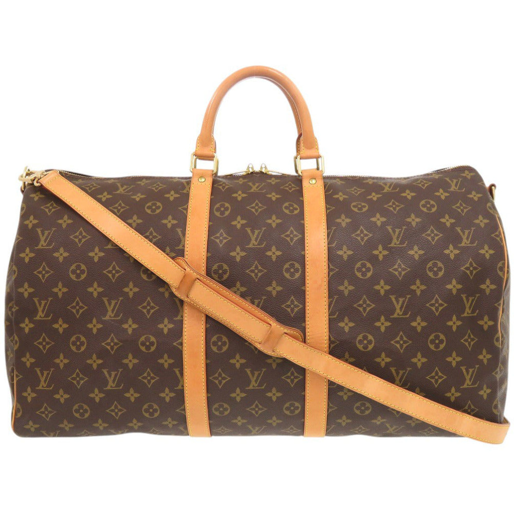 ルイ ヴィトン キーポルバンドリエール55 モノグラム M41414 ボストンバッグ LV 0812【中古】LOUIS VUITTON