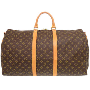 ルイ ヴィトン キーポルバンドリエール55 モノグラム M41414 ボストンバッグ LV 0812【中古】LOUIS VUITTON