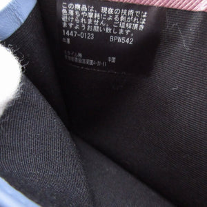未使用 ポールスミス レザー パープル 紫 カードケース 名刺入れ 0820【中古】Poul Smith
