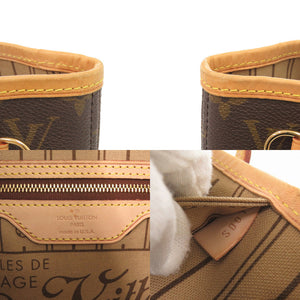 美品 ルイ ヴィトン ネヴァーフルPM モノグラム M40155 トートバッグ ベージュ LV 0822【中古】LOUIS VUITTON