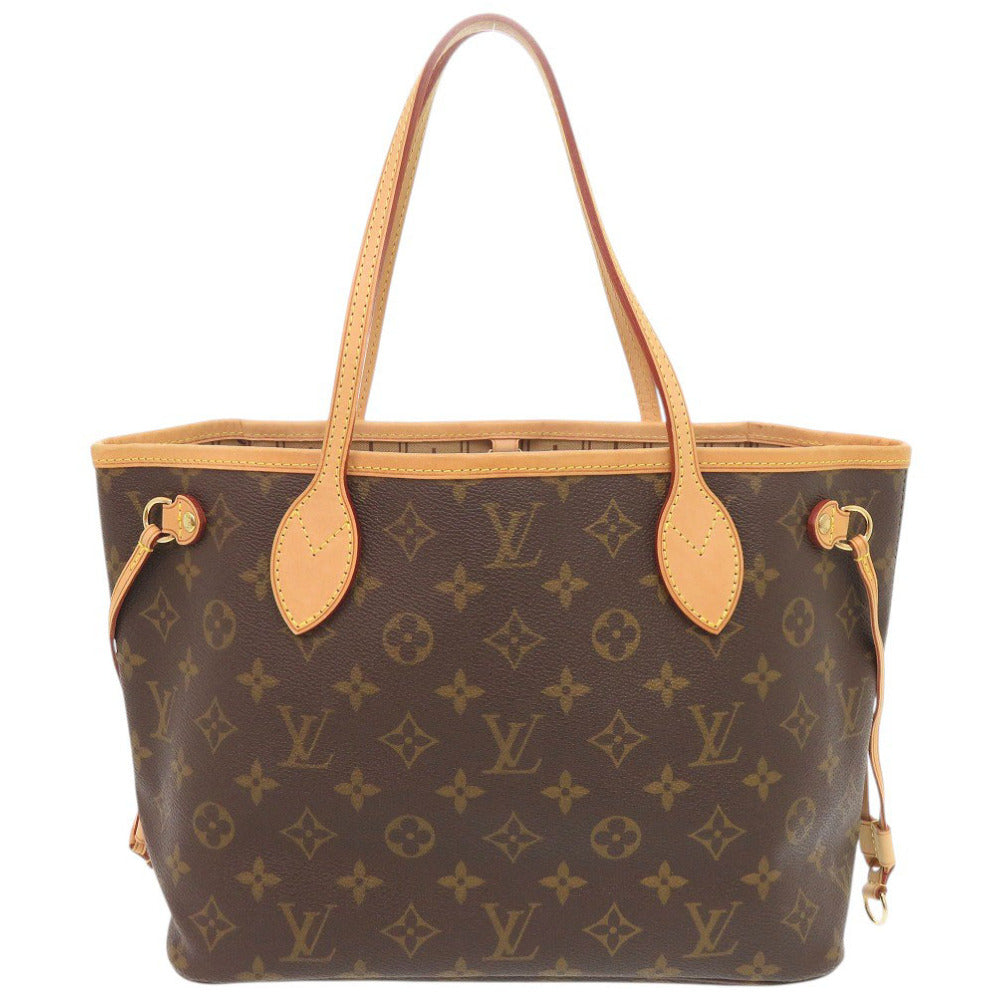 美品 ルイ ヴィトン ネヴァーフルPM モノグラム M40155 トートバッグ ベージュ LV 0822【中古】LOUIS VUITTON