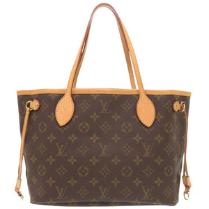 美品 ルイ ヴィトン ネヴァーフルPM モノグラム M40155 トートバッグ ベージュ LV 0822【中古】LOUIS VUITTON