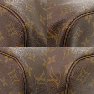 美品 ルイ ヴィトン ネヴァーフルPM モノグラム M40155 トートバッグ ベージュ LV 0822【中古】LOUIS VUITTON