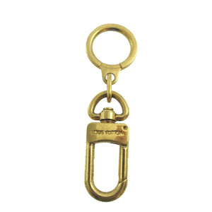 ルイヴィトン アノクレ メタル ゴールド キーホルダー バッグチャーム 0855-2【中古】LOUIS VUITTON