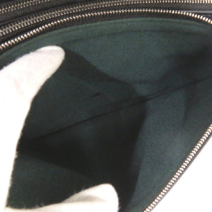 美品 マルベリー クリフトン レザー ブラック チェーンショルダー ショルダーバッグ 黒 0881【中古】MULBERRY