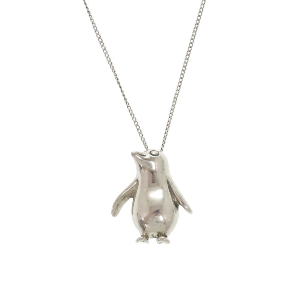 ティファニー ペンギン シルバー925 ネックレス シルバー 0964【中古】TIFFANY&Co.