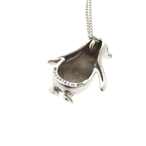 ティファニー ペンギン シルバー925 ネックレス シルバー 0964【中古】TIFFANY&Co.