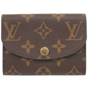 美品 ルイ ヴィトン ポルトモネ ロザリ モノグラム フューシャ M41939 IC 二つ折り財布 LV 0995【中古】LOUIS VUITTON
