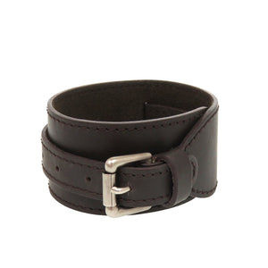 美品 ルイ ヴィトン プラスレ フォース M66500 モノグラムグラセレザー ブラウン ブレスレット LV 0996【中古】LOUIS VUITTON