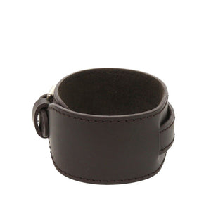 美品 ルイ ヴィトン プラスレ フォース M66500 モノグラムグラセレザー ブラウン ブレスレット LV 0996【中古】LOUIS VUITTON