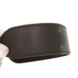 美品 ルイ ヴィトン プラスレ フォース M66500 モノグラムグラセレザー ブラウン ブレスレット LV 0996【中古】LOUIS VUITTON