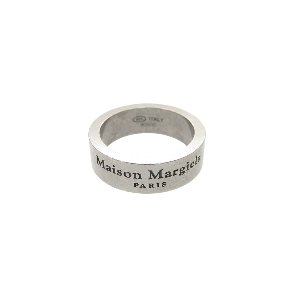 メゾン マルジェラ ロゴリング SM1UQ0081 シルバー925 11号 リング 指輪 1012【中古】Maison Margiela